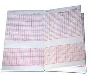 Papel milimetrado para monitor fetal